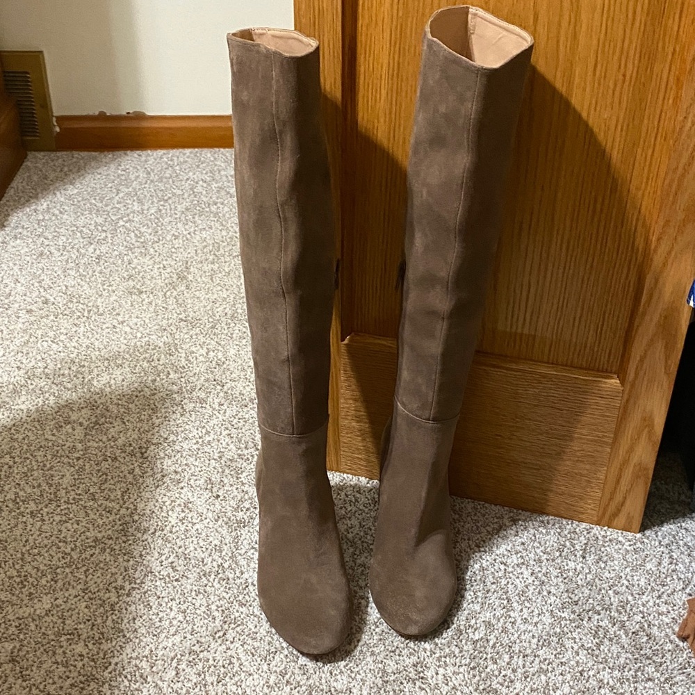 Steve Madden Tan Over the Knee Boots